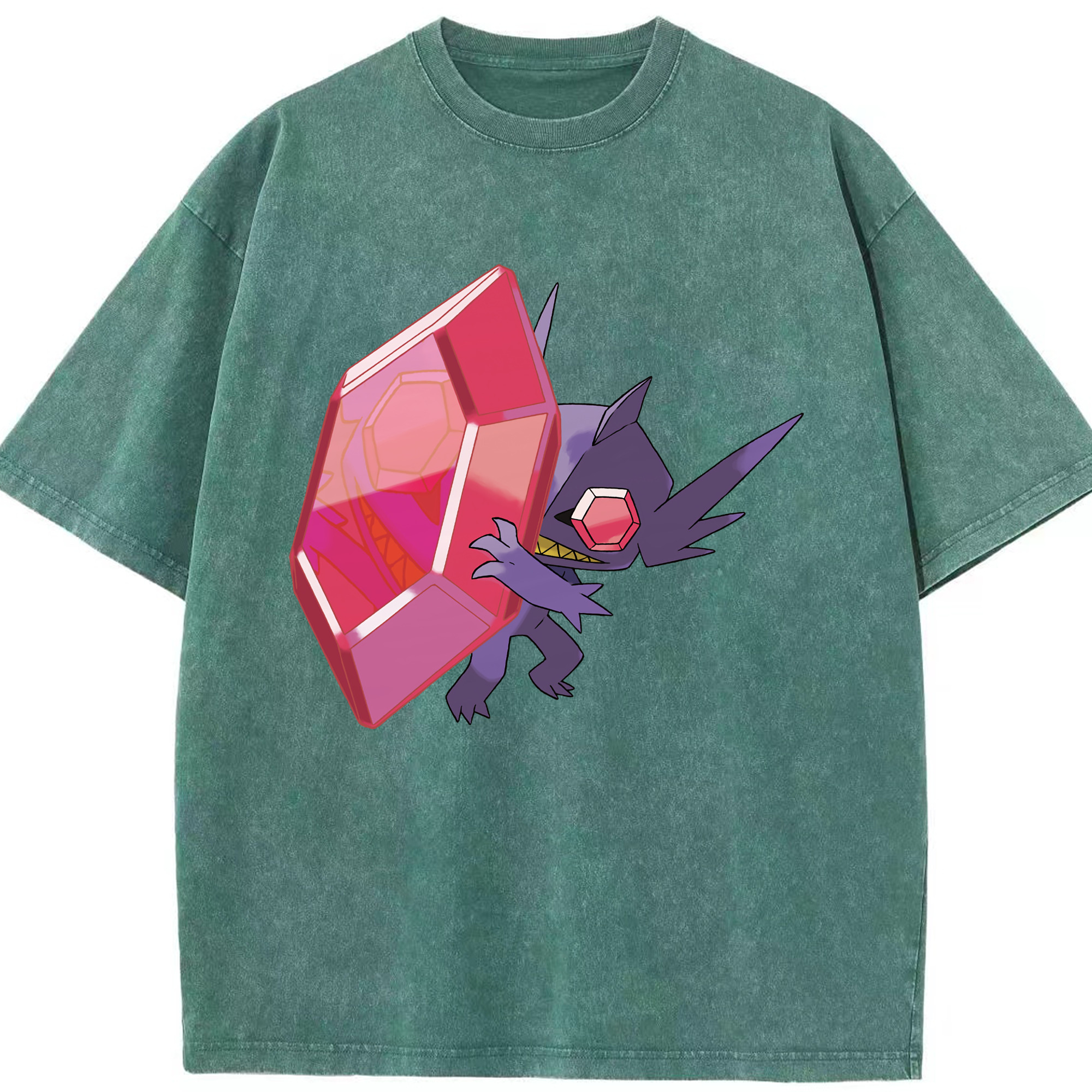 （画像用） ポケットモンスター Pokémon 綿100% ヴィンテージ風 半袖Tシャツ（フロントプリント）